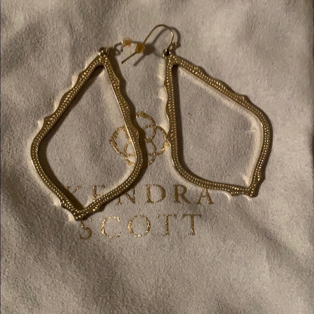 Gold Kendra Scott Earrings